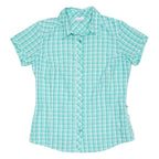 COLUMBIA Womens Shirt Blue Check M