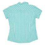 COLUMBIA Womens Shirt Blue Check M