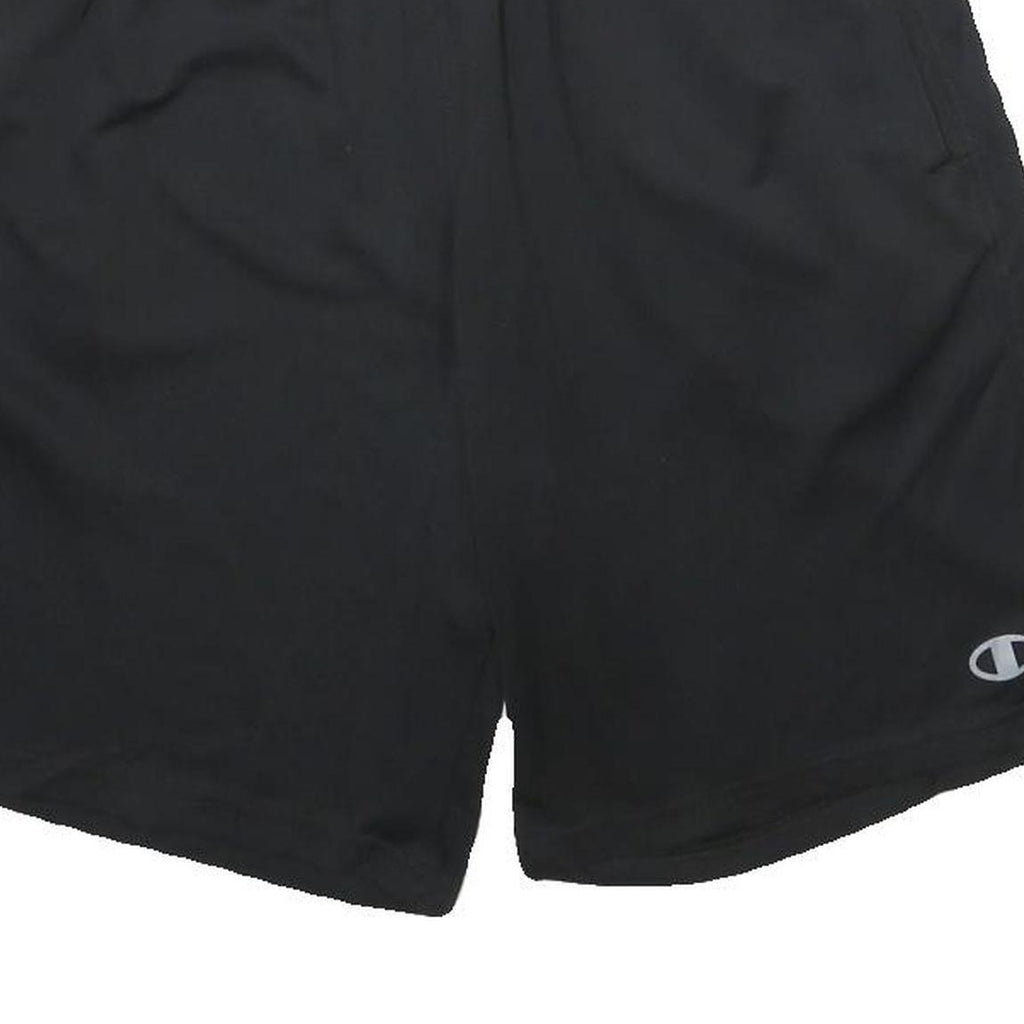 CHAMPION Mens Black Sports Shorts M W24 Athletic Gym Training