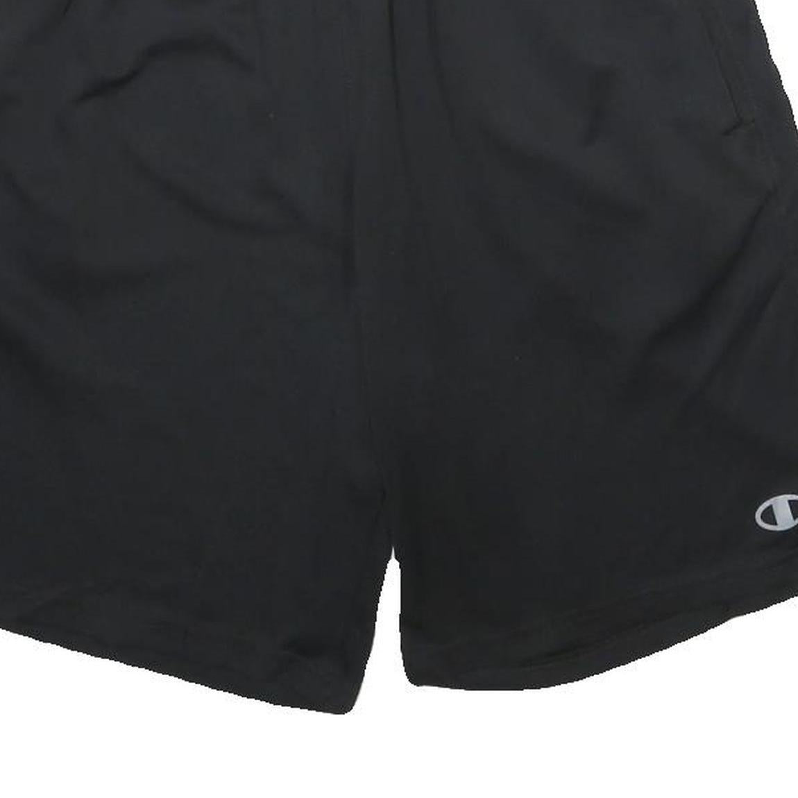 CHAMPION Mens Black Sports Shorts M W24 Athletic Gym Training