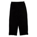 TALBOTS Womens Velvet Trousers Black Relaxed Straight W30 L26