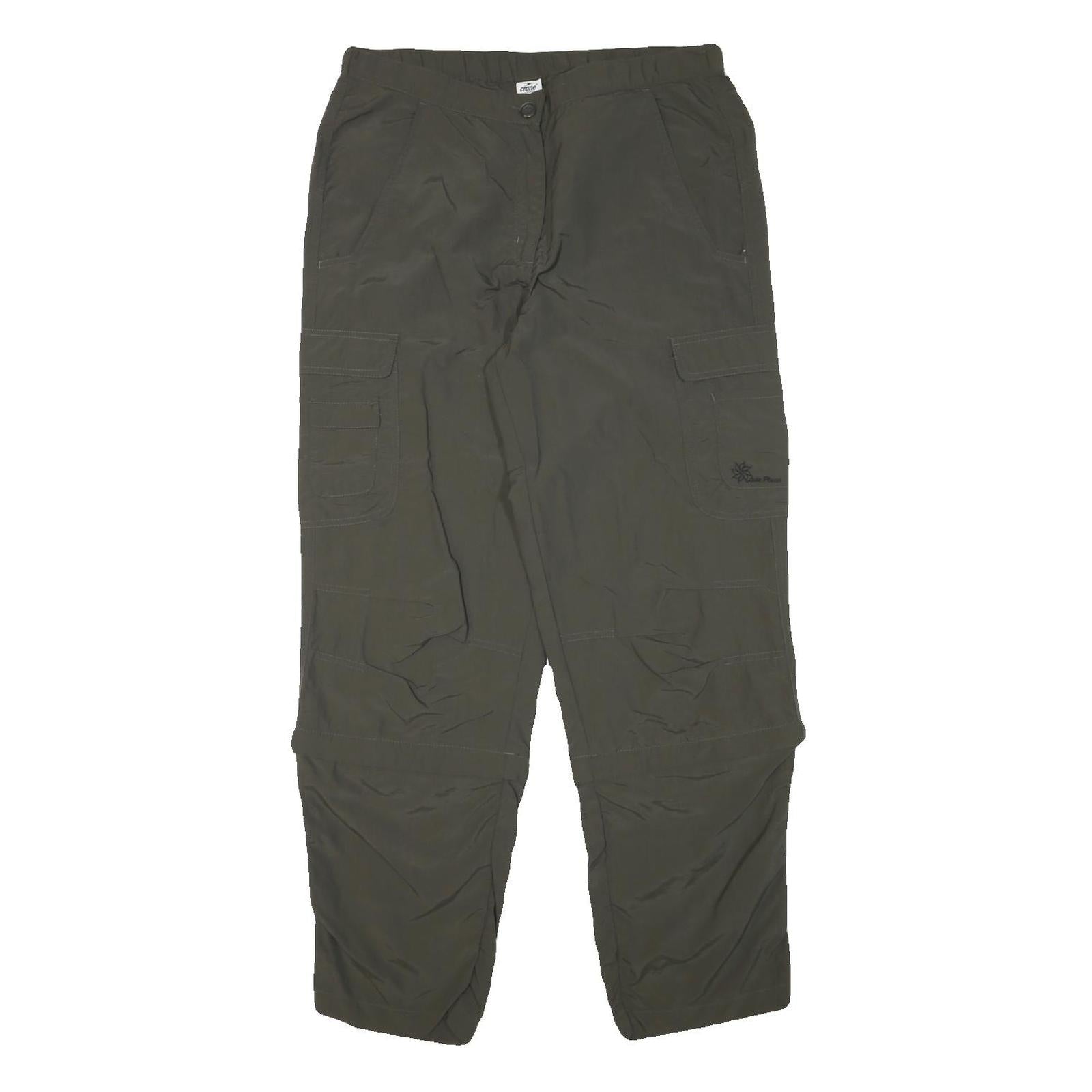 CRANE Womens Nylon Relaxed W32 L30 Cargo Trousers Outdoor Lightweight Zip