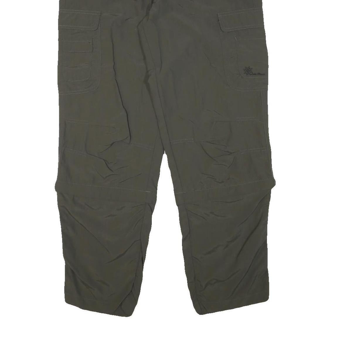 CRANE Womens Nylon Relaxed W32 L30 Cargo Trousers Outdoor Lightweight Zip