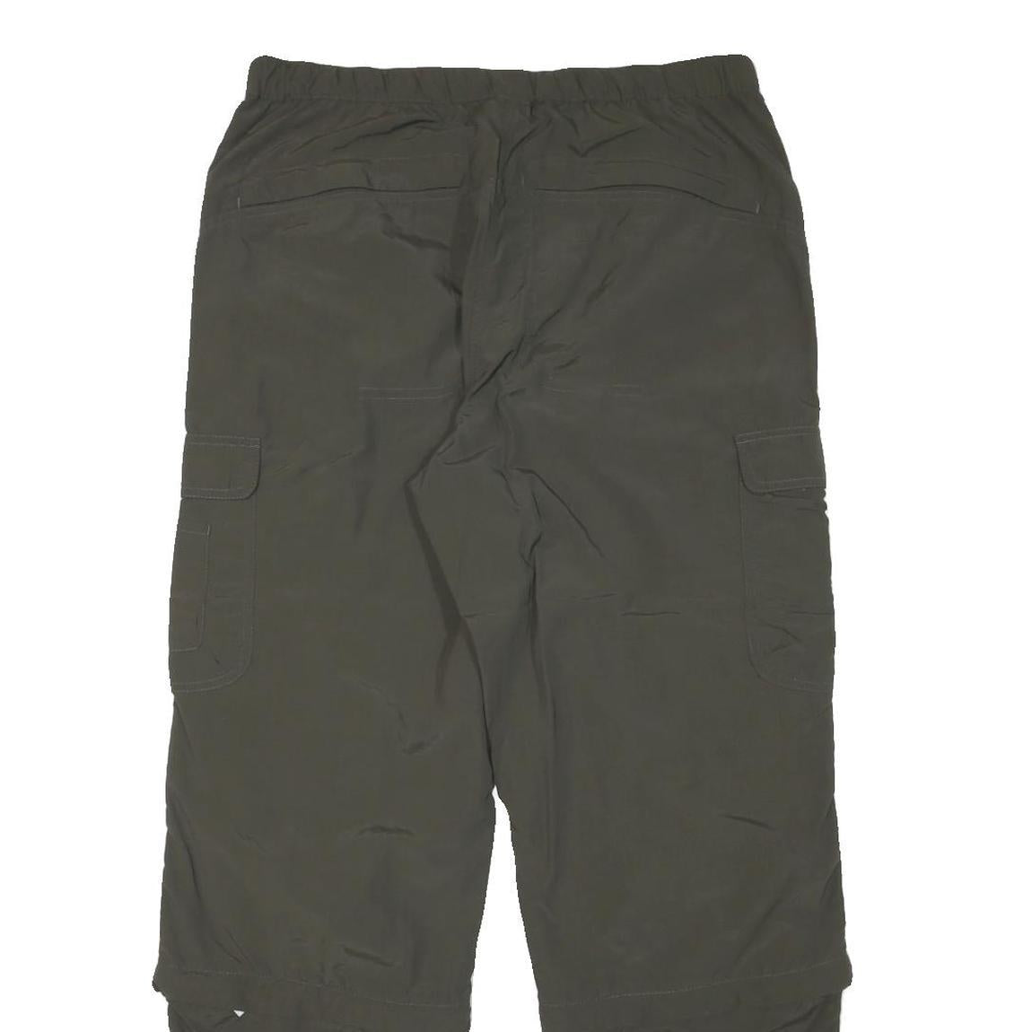 CRANE Womens Nylon Relaxed W32 L30 Cargo Trousers Outdoor Lightweight Zip