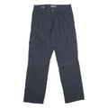 BIAGGINI Mens Cotton Navy Blue Regular Fit Straight Trousers W31 L32 Cargo