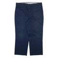 DICKIES Mens Trousers Blue Relaxed Straight W40 L27