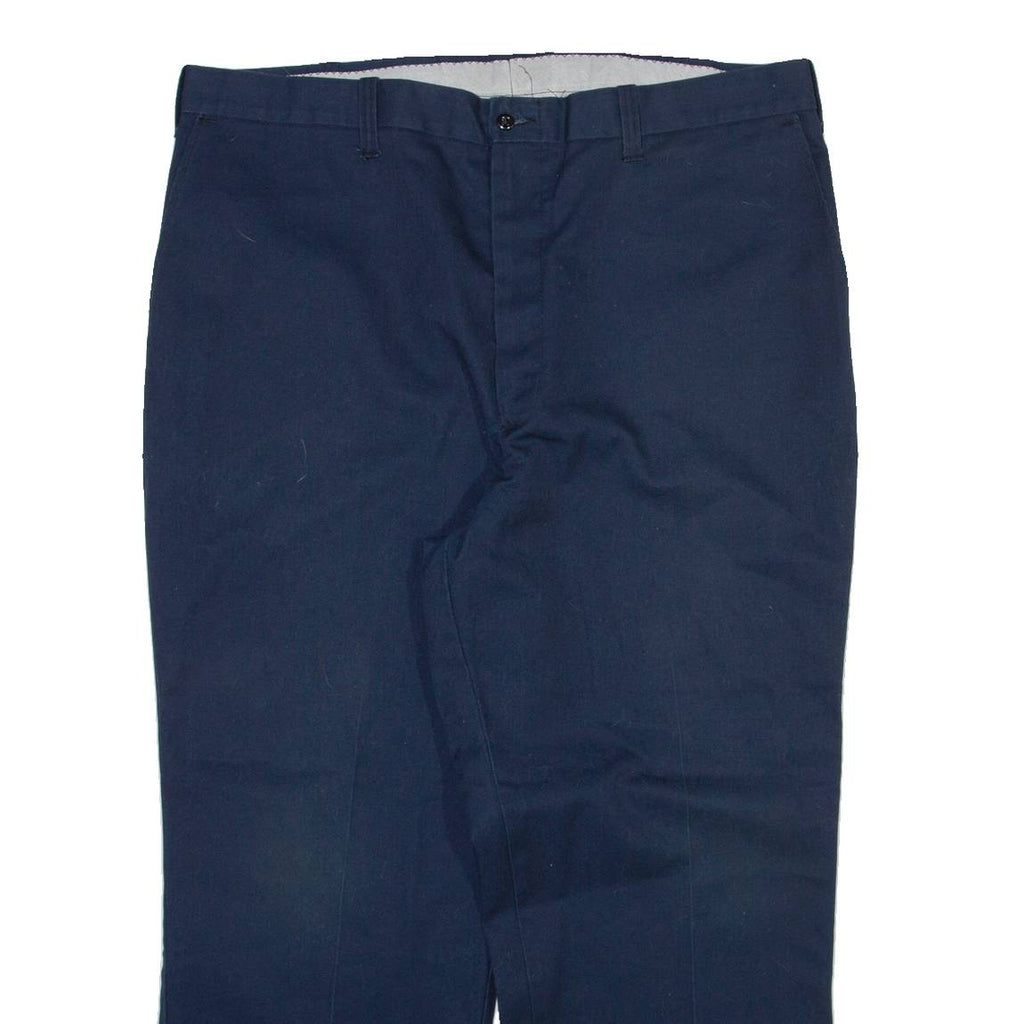 DICKIES Mens Trousers Blue Relaxed Straight W40 L27