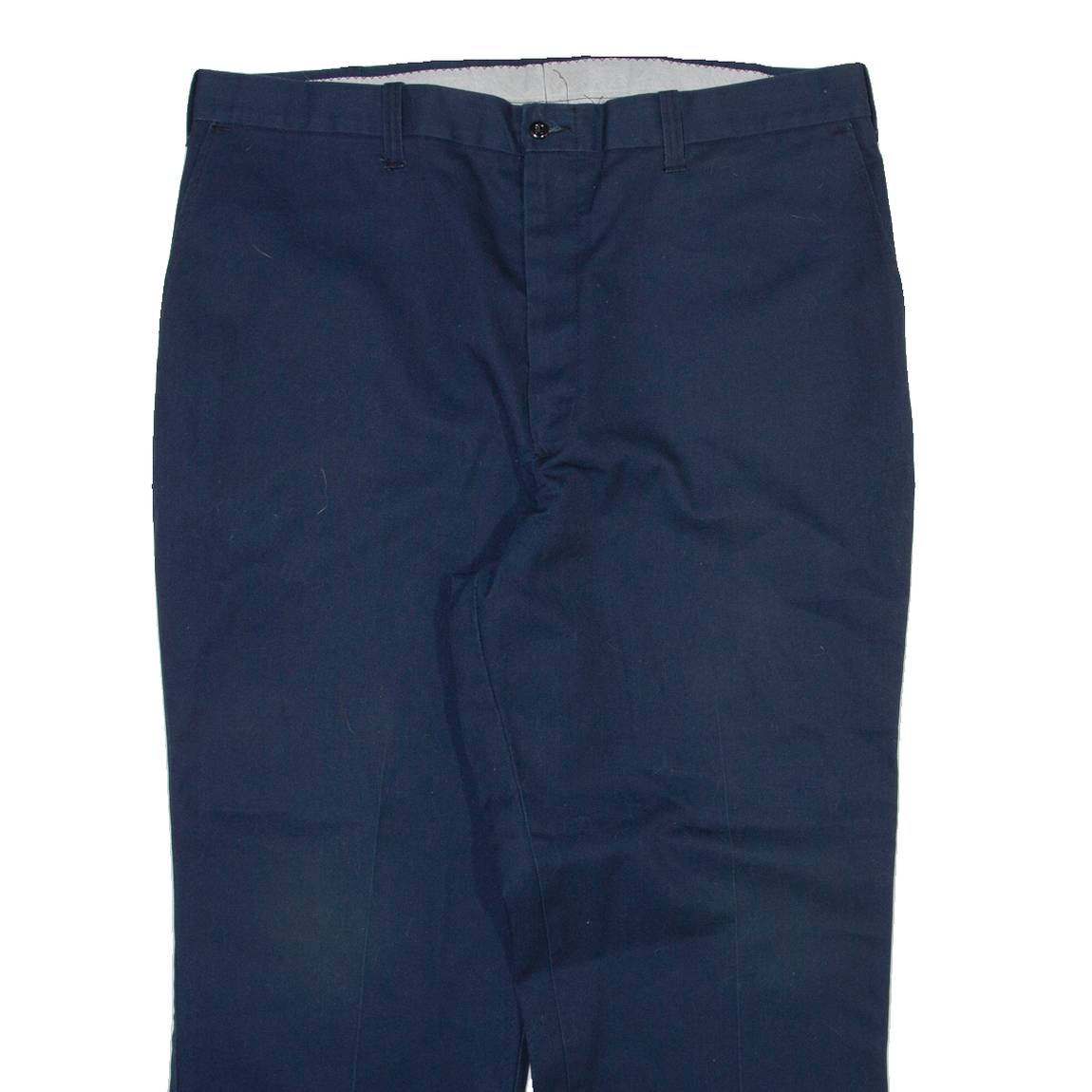 DICKIES Mens Trousers Blue Relaxed Straight W40 L27