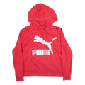 PUMA Womens Pink Hoodie S