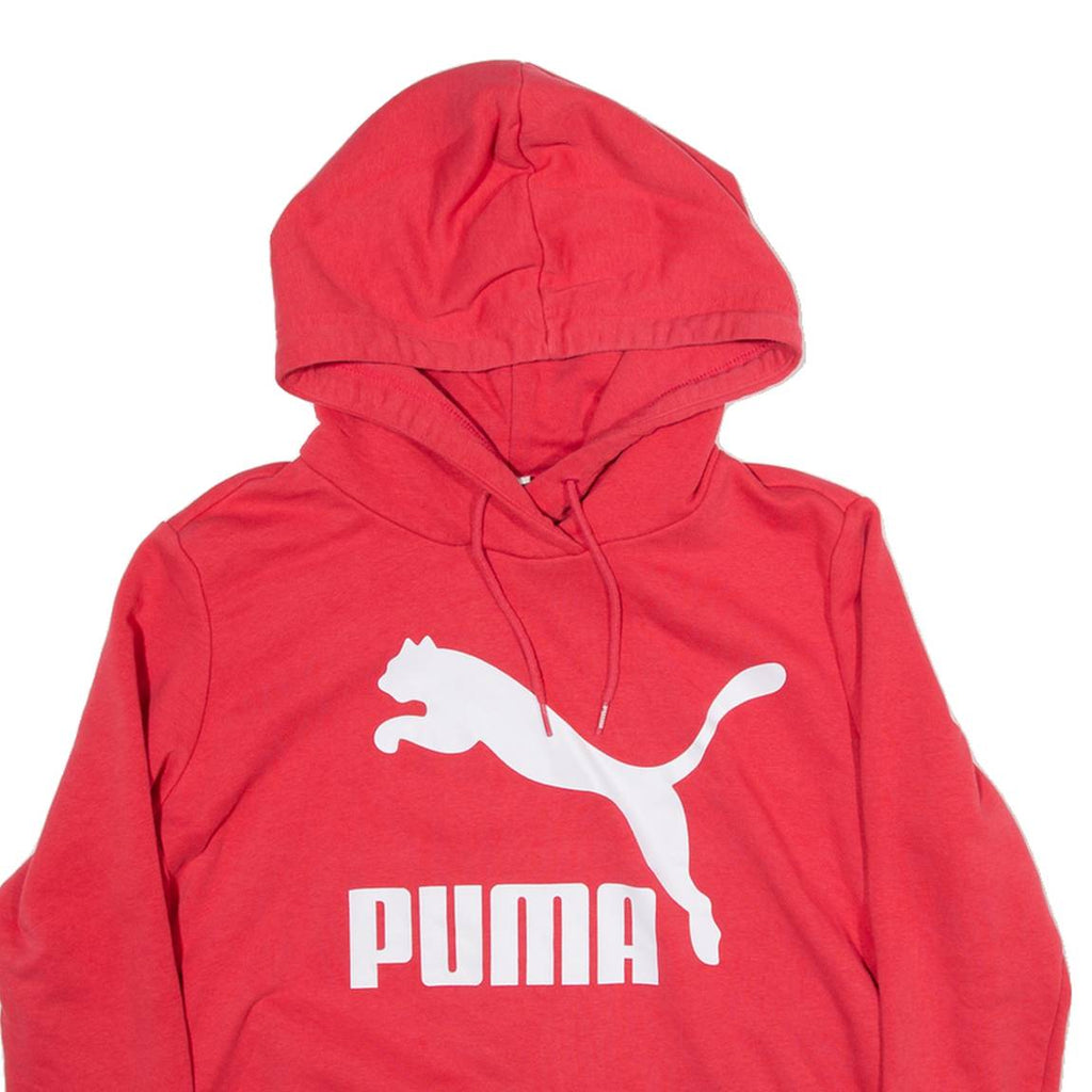 PUMA Womens Pink Hoodie S