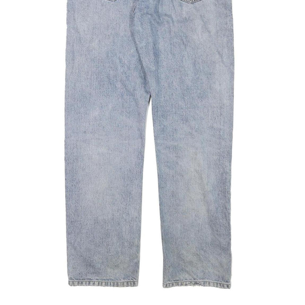 CARHARTT Mens Jeans Blue Regular Straight Denim Light W30 L31 Classic Workwear