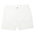 DICKIES Mens Shorts White Casual Cotton Blend XL W42 Workwear Relaxed
