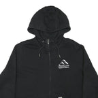 CARHARTT Mens Black RoofLine Supply & Delivery Full Zip Hoodie 2XL Cotton Blend