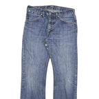 LEVI'S Mens Blue Regular Straight Denim Medium W32 L32 Classic Zip Jeans