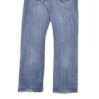 LEVI'S Mens Blue Regular Straight Denim Medium W32 L32 Classic Zip Jeans