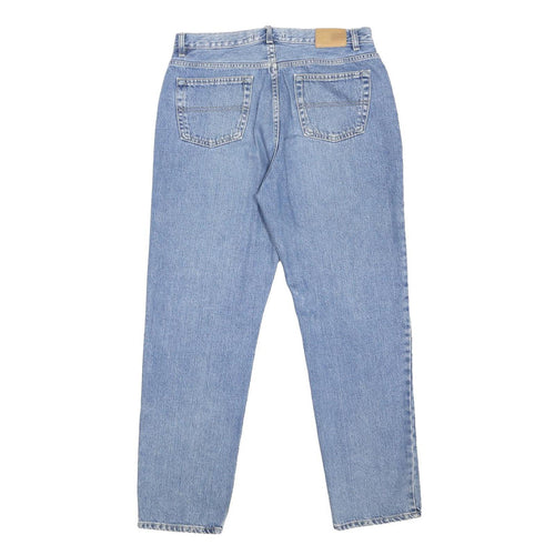 TOMMY HILFIGER Womens Jeans Blue Regular Straight Denim Medium W34 L31 Classic