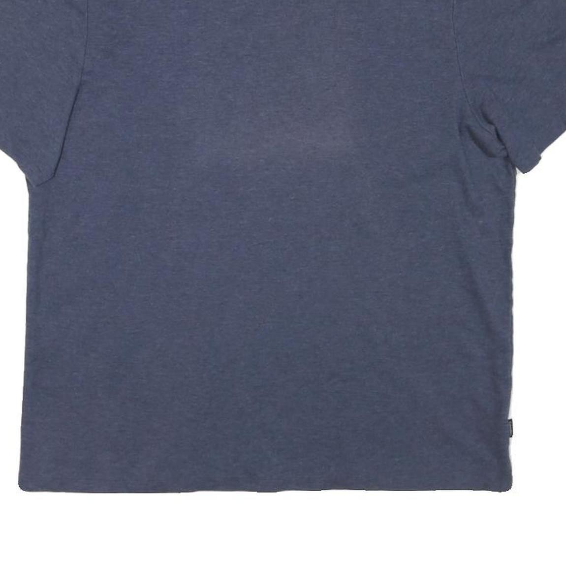 CALVIN KLEIN JEANS Womens Blue T-Shirt M Short Sleeve Crew Neck Plain Cotton