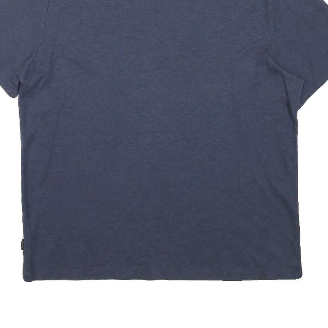 CALVIN KLEIN JEANS Womens Blue T-Shirt M Short Sleeve Crew Neck Plain Cotton