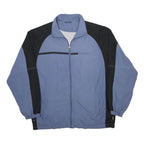 LOTTO Mens Blue & Black Casual Zip Jacket 2XL Polyester Lightweight Sportswear
