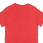 GILDAN Mens Red Shotgun Graphic T-Shirt S Short Sleeve Crew Neck Printed