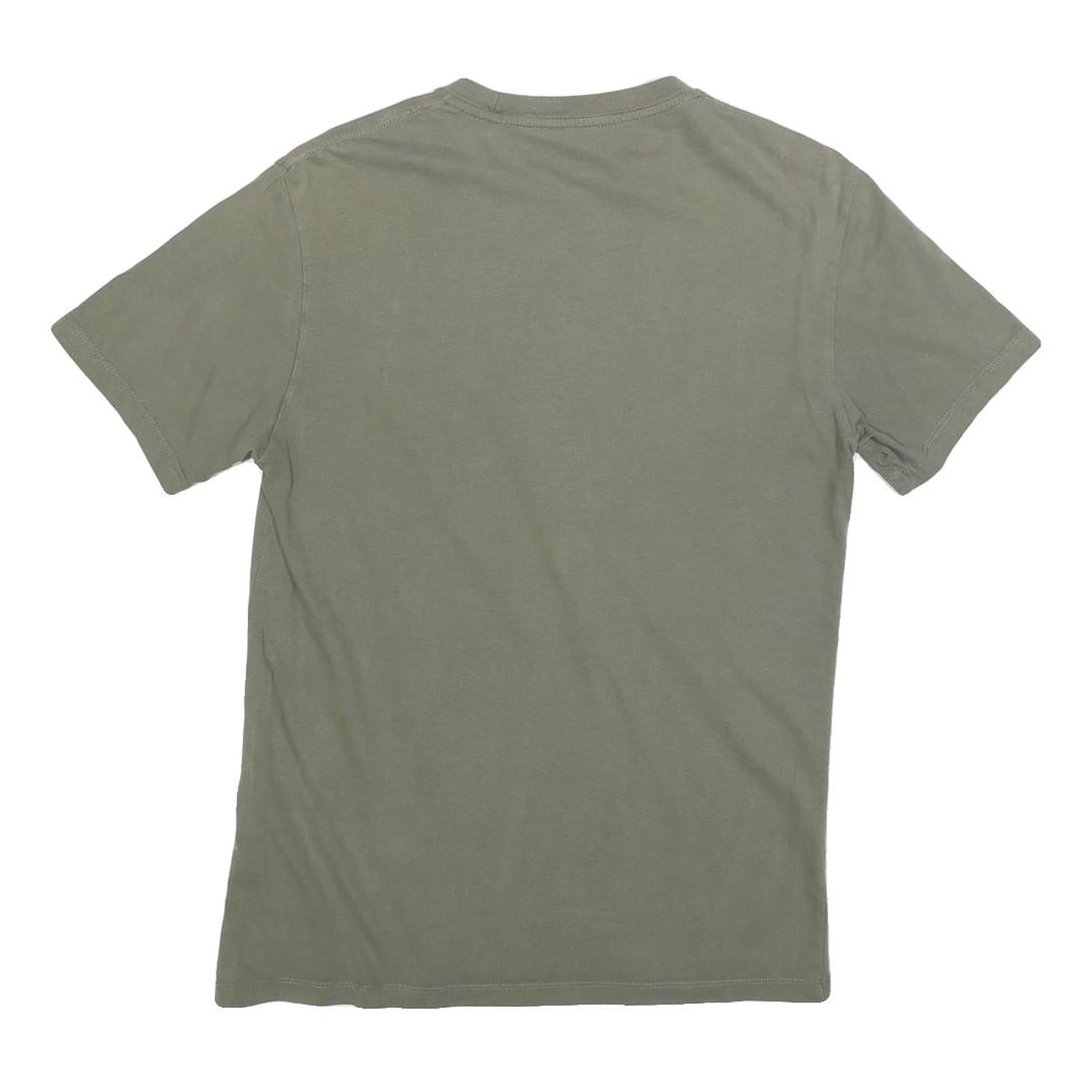 LEVI'S Mens Green Graphic T-Shirt S Short Sleeve Crew Neck Cotton Blend
