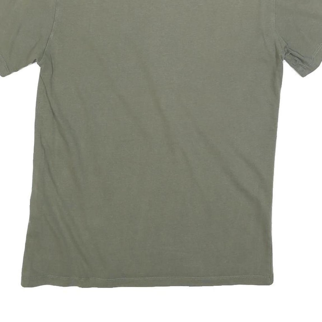 LEVI'S Mens Green Graphic T-Shirt S Short Sleeve Crew Neck Cotton Blend