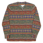 ELLEN ASHLEY Womens Multi Colour Printed Shirt Long Sleeve Collared M