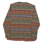 ELLEN ASHLEY Womens Multi Colour Printed Shirt Long Sleeve Collared M