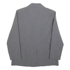 TALLY WEIJL Womens Grey Button Jacket M Polyester Plain Classic Smart Casual