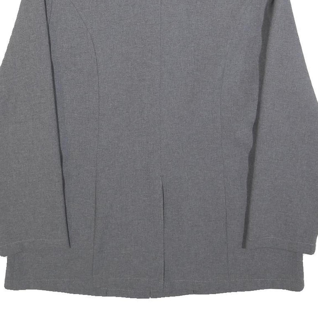 TALLY WEIJL Womens Grey Button Jacket M Polyester Plain Classic Smart Casual