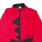 Mens Track Jacket Red L