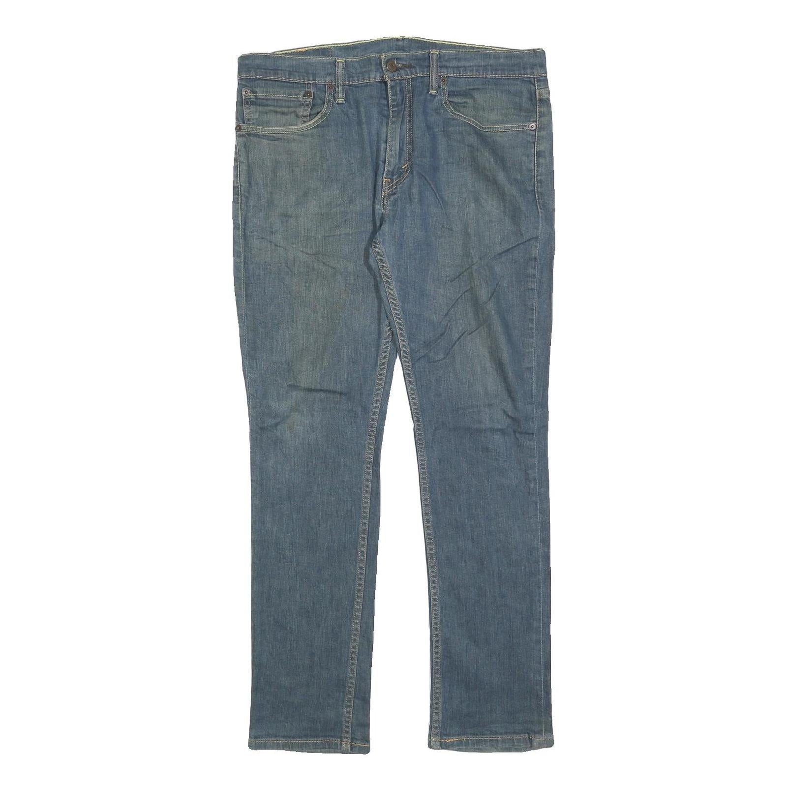 LEVI'S 511 Slim Mens Jeans Blue Slim Skinny Denim W34 L32 Classic Style