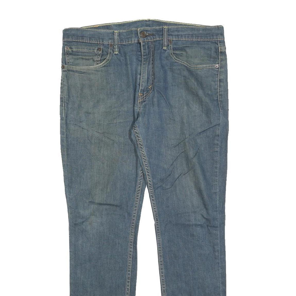 LEVI'S 511 Slim Mens Jeans Blue Slim Skinny Denim W34 L32 Classic Style