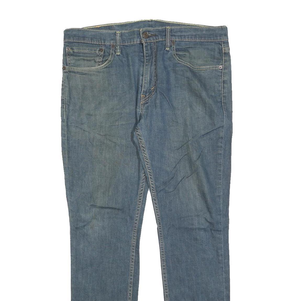 LEVI'S 511 Slim Mens Jeans Blue Slim Skinny Denim W34 L32 Classic Style