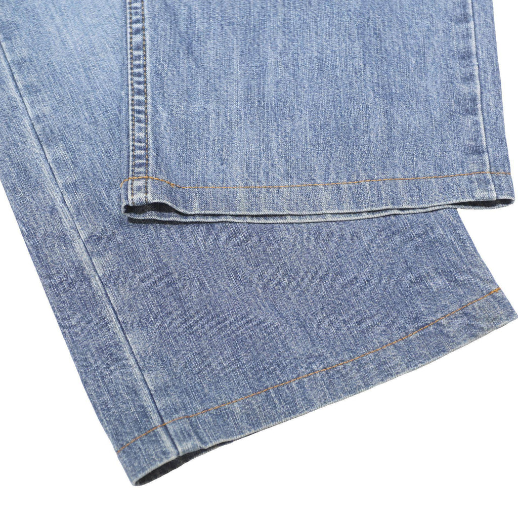 TOMMY HILFIGER Mens Blue Relaxed Straight Denim Cotton Blend Medium W32 L25