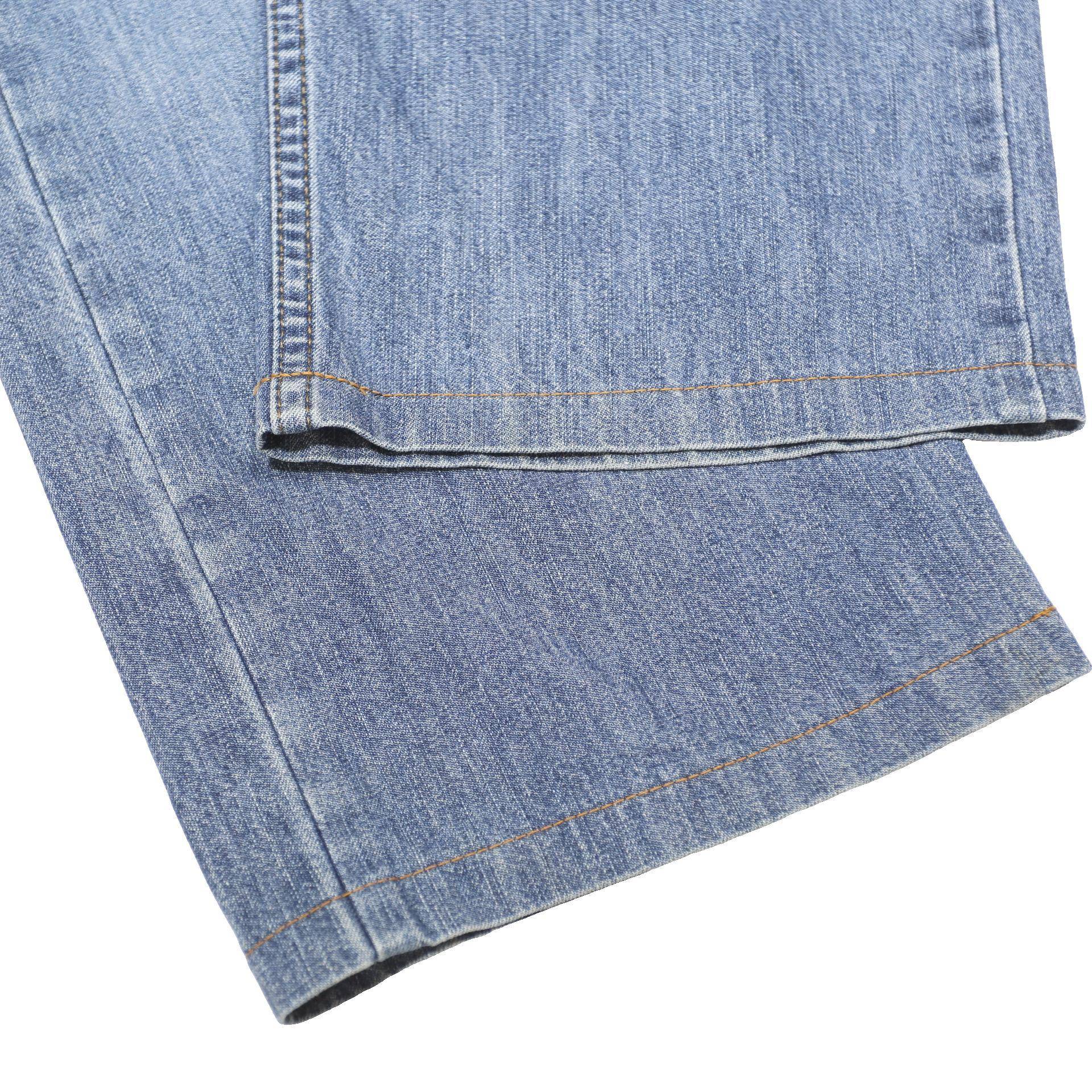 TOMMY HILFIGER Mens Blue Relaxed Straight Denim Cotton Blend Medium W32 L25