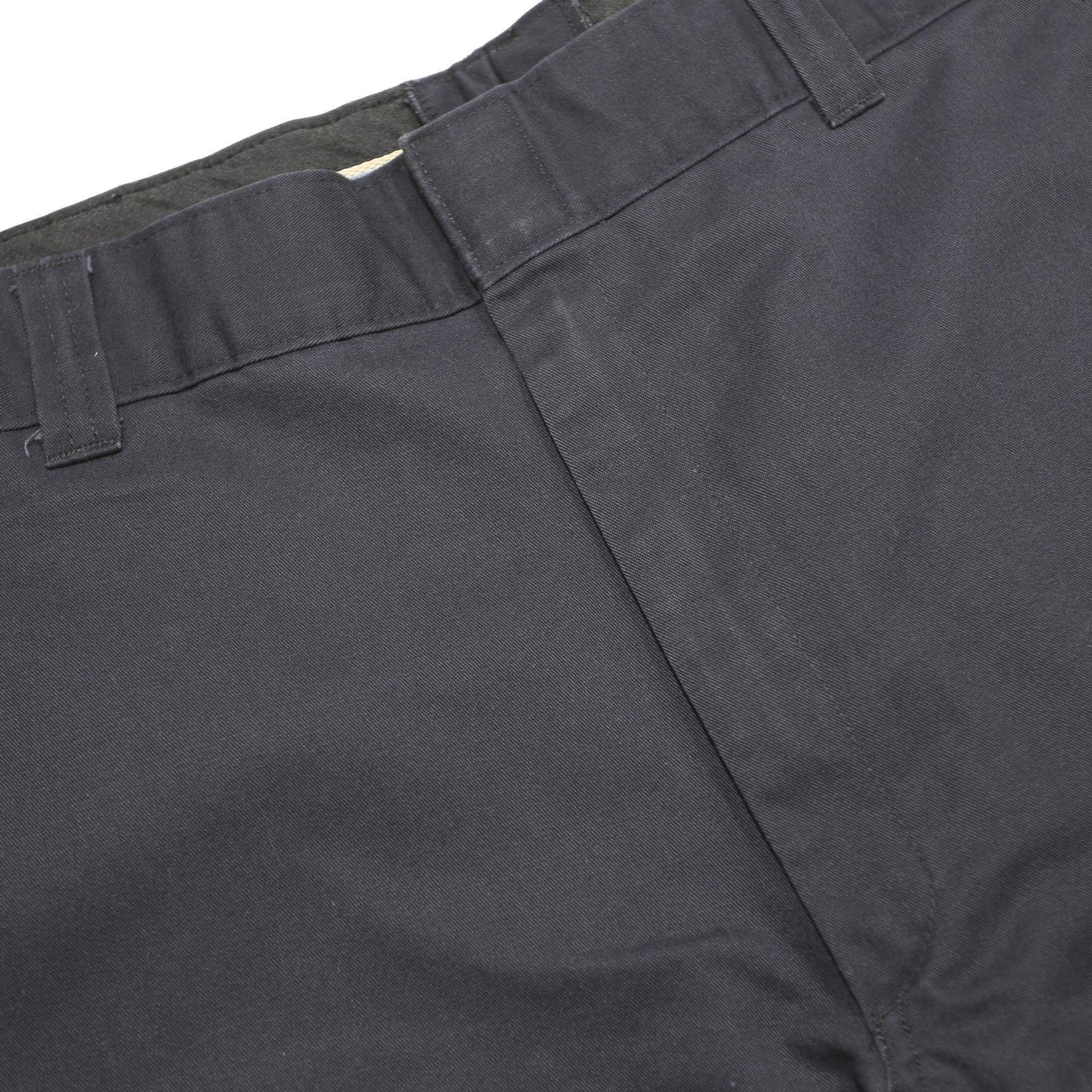 DICKIES Mens Cotton Blend Navy Blue Regular Cargo Trousers W38 L31 Workwear Zip