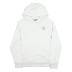 CARHARTT Womens White Hoodie M Casual Cotton Blend Luxury Daily Wear