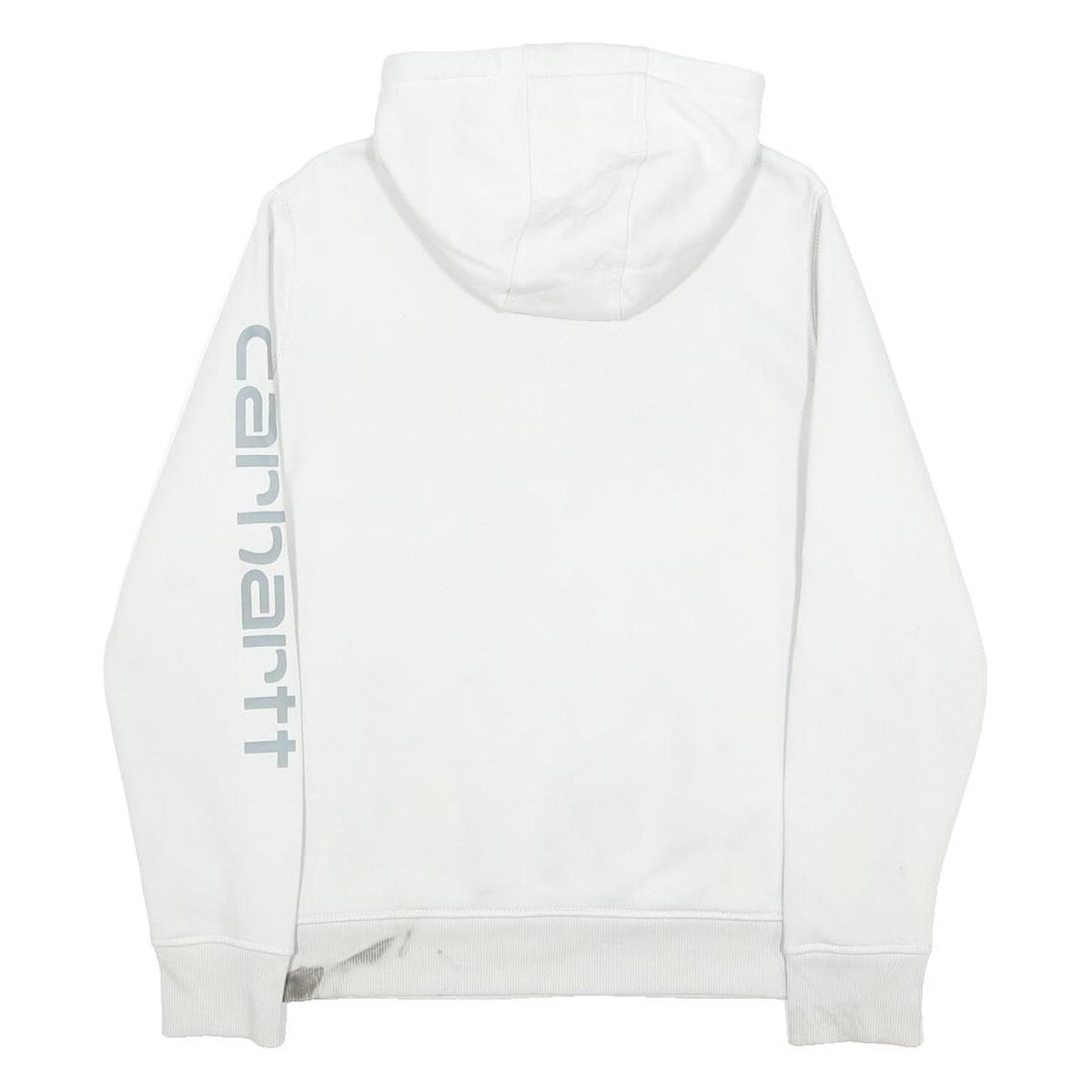 CARHARTT Womens White Hoodie M Casual Cotton Blend Luxury Daily Wear