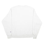 CHAMPION Mens White Indiana State Sycamores Crew Neck XL Printed Sweatshirt