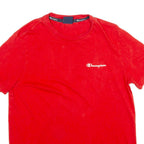 CHAMPION Mens T-Shirt Red S
