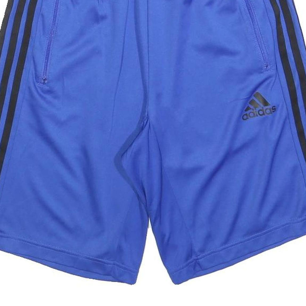 ADIDAS Mens Shorts Blue Black S W26 Sports Casual Athletic Training Gym