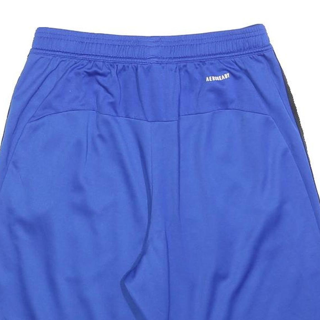 ADIDAS Mens Shorts Blue Black S W26 Sports Casual Athletic Training Gym