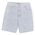 ON DUTY Womens Shorts Blue Denim XL W34 Casual Cotton Blend Pocketed