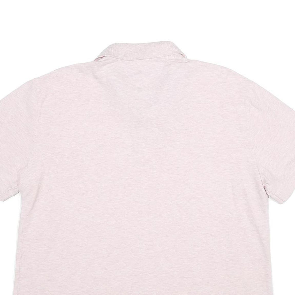 TOMMY HILFIGER Mens White Polo Shirt XL Cotton Short Sleeve Classic Fit