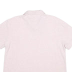 TOMMY HILFIGER Mens White Polo Shirt XL Cotton Short Sleeve Classic Fit