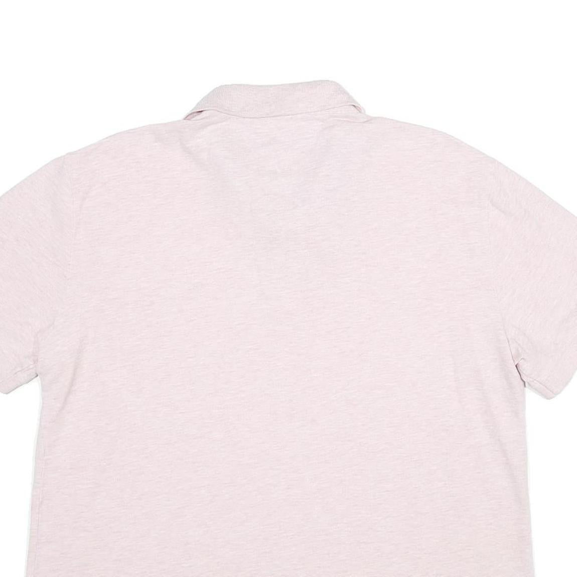 TOMMY HILFIGER Mens White Polo Shirt XL Cotton Short Sleeve Classic Fit