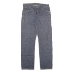 LEVI'S 501 Mens Jeans Blue Regular Straight Denim Medium W30 L30 Button Closure
