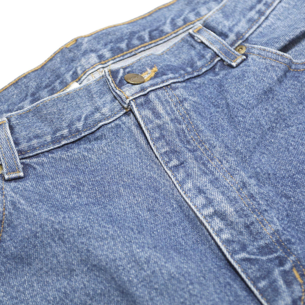 CARHARTT Mens Jeans Blue Relaxed Straight Denim Medium W38 L32 Durable Workwear