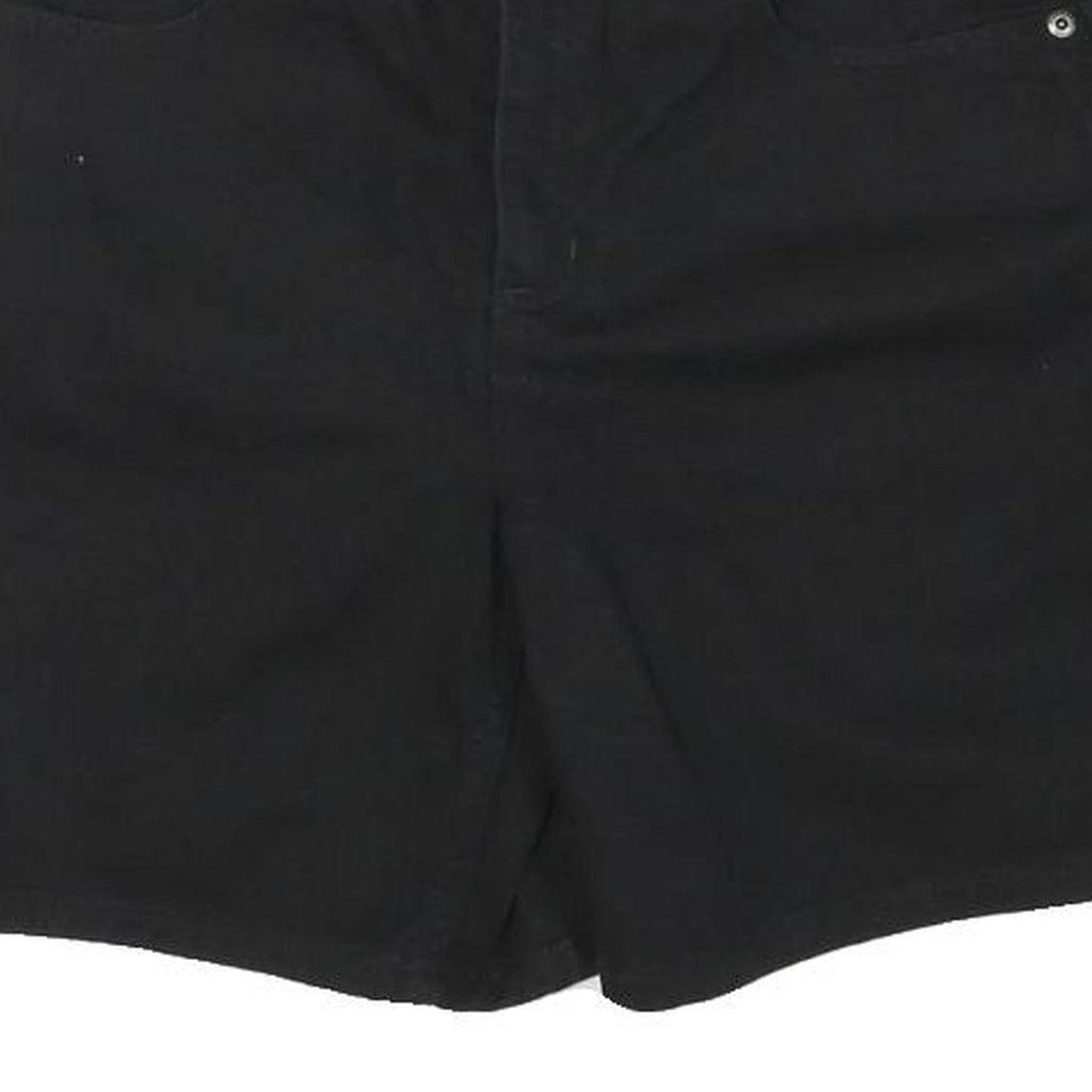 LIZ CALBORNE Womens Shorts Black Casual S W27 Summer Everyday